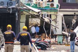 Polisi: Ledakan di San Antonio Surabaya diduga akibat kebocoran gas